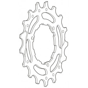 Aizmugurējais ķēdesrats Shimano XT CS-M771 for 32T (BL)