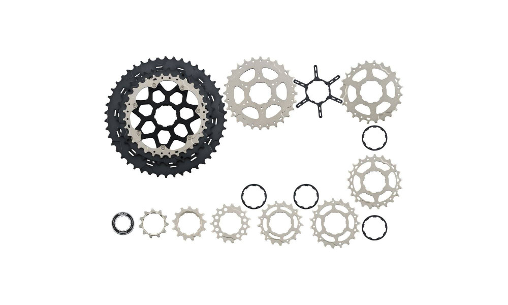Aizmugurējais zobratu bloks Shimano SLX CS-M7000 11-speed - 3
