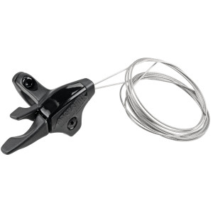 Dakšas tālvadības lokauta komplekts Rock Shox OneLoc SID/Reba/Revelation (2013-2017) right above, left below