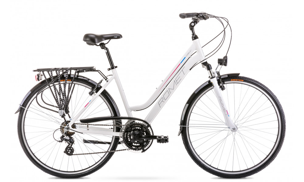 Velosipēds Romet Gazela 2020 white-pink 