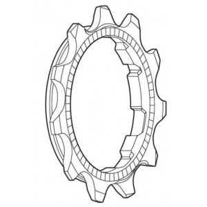 Aizmugurējais ķēdesrats Shimano SORA CS-HG50-8l 8-speed 11T