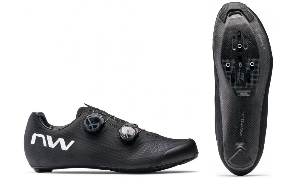 Velo apavi Northwave Extreme Pro 3 Road black-white - 2