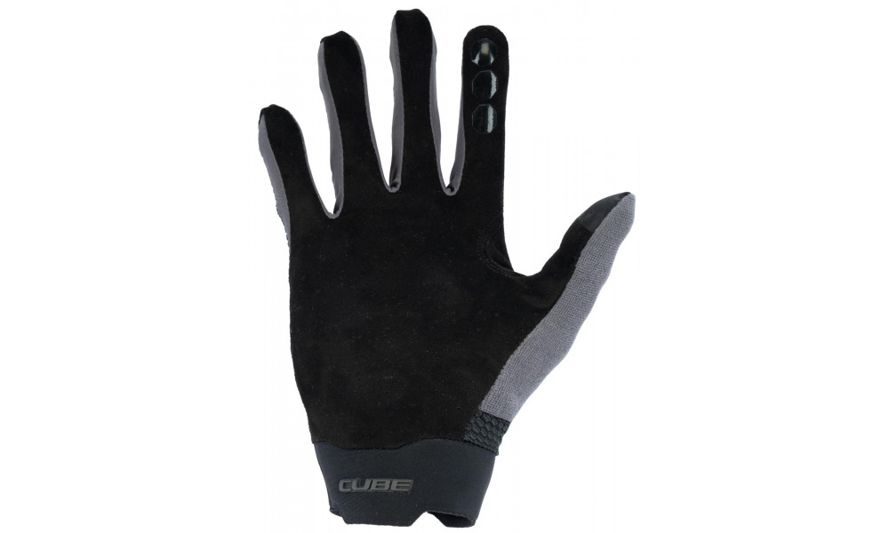 Velo cimdi Cube Gravity Long TM green'n'grey - 8