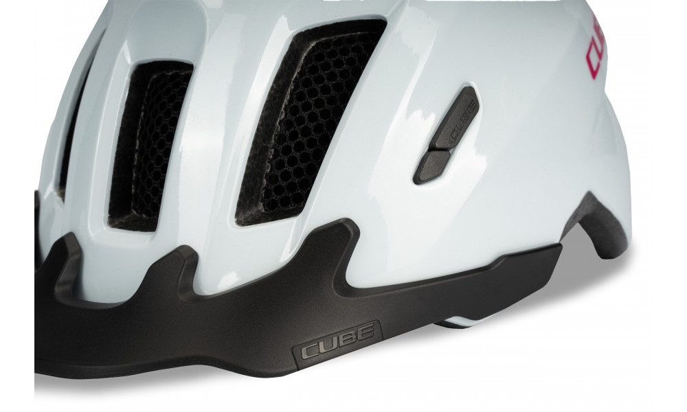 Velo ķivere Cube FINK flashwhite'n'pink - 2