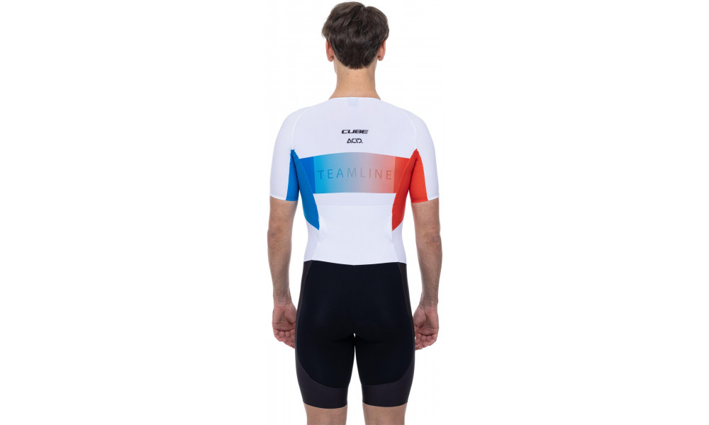 Velosipēdistu treniņtērps CubeTriathlon Road/XC black'n'blue'n'white - 6