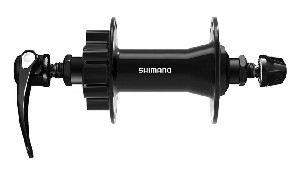 Priekšējā rumba Shimano CUES HB-QB400 100mm QR Disc 6-bolt 