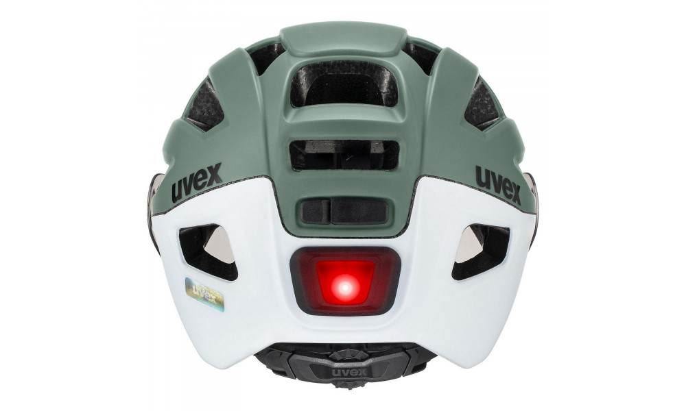 Ķivere Uvex finale visor V moss green-cloud matt - 7