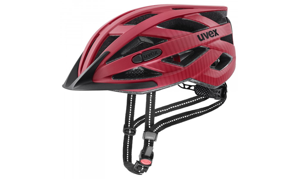 Ķivere Uvex city i-vo ruby red matt - 1