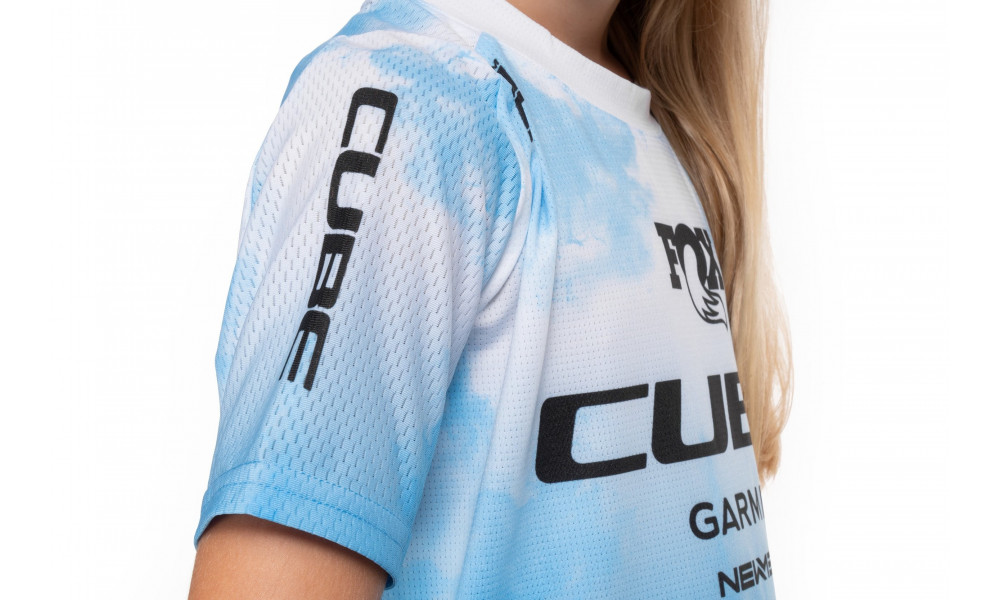 Cycling jersey Cube MTB Rookie X Actionteam S/S black'n'blue - 3