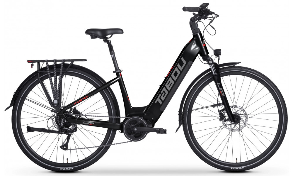 Elektro velosipēds Tabou Mono UP 2.0 black-red 