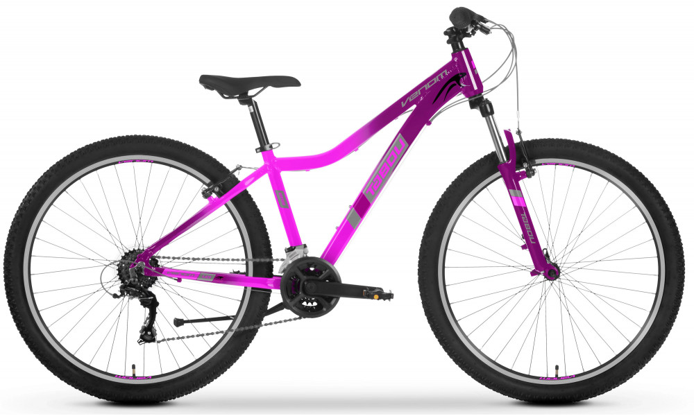 Velosipēds Tabou Venom 1.0 W 27.5 pink-purple 