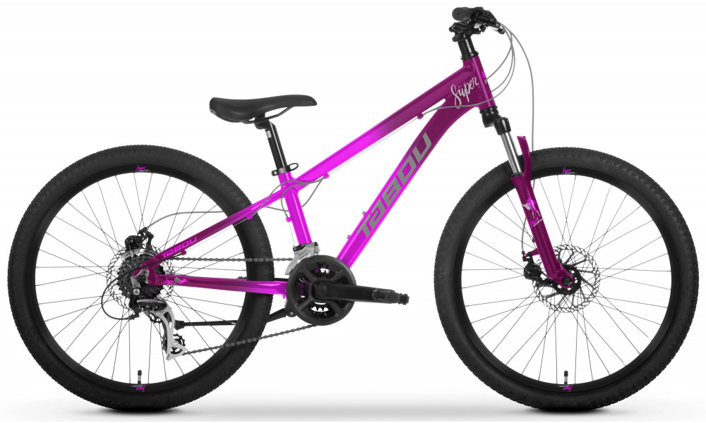 Velosipēds Tabou Supergirl 1.0 24 pink-purple 