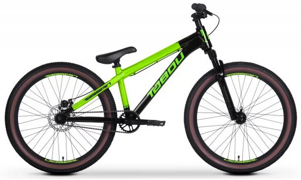 Velosipēds Tabou Tabspin JR 24 black-lime 