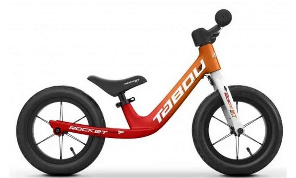 Velosipēds Tabou Rocket Run 12 red-orange 