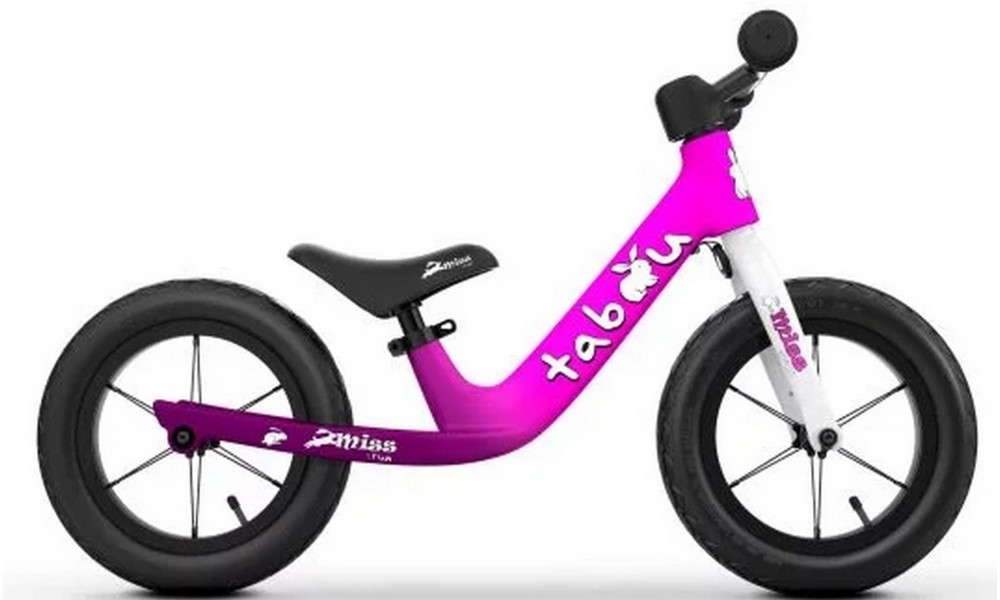 Velosipēds Tabou Miss Run 12 pink-purple 
