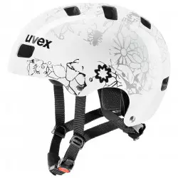 Velo ķivere Uvex Kid 3 white flower black
