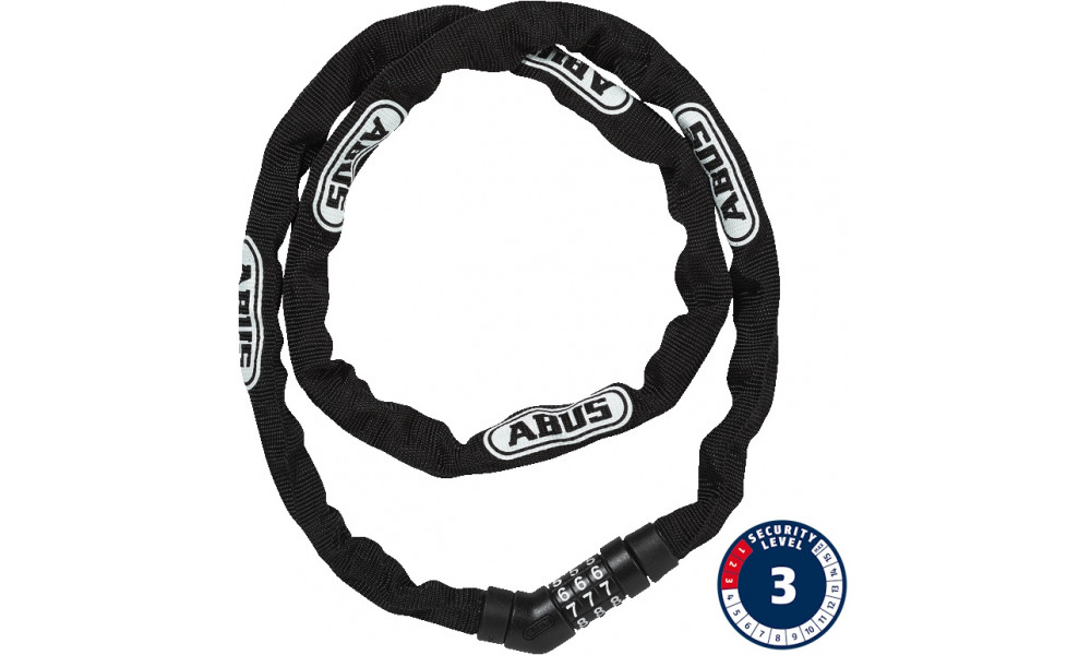 Atslēga Abus Chain 4804C/110 black 