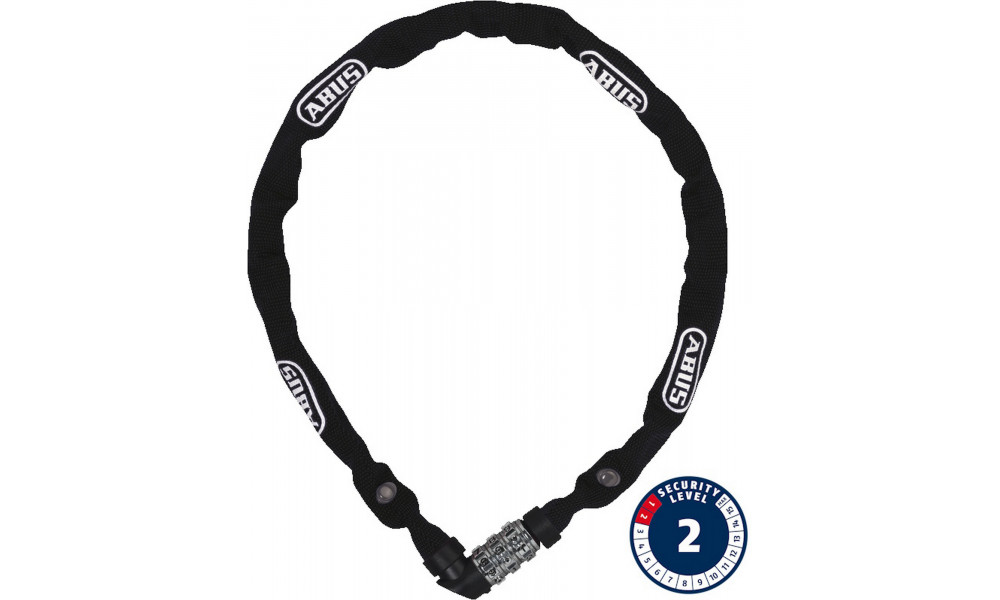 Atslēga Abus Chain Web 1200/110 code black - 1