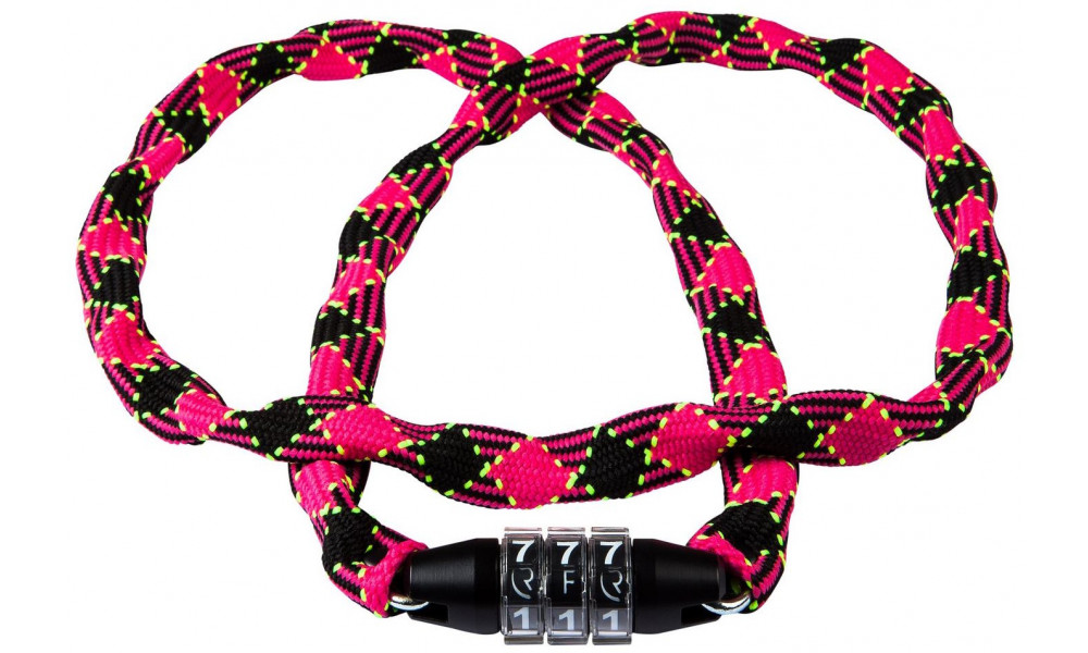 Atslēga RFR CMPT chain combination 1200mm neon pink“n“black 
