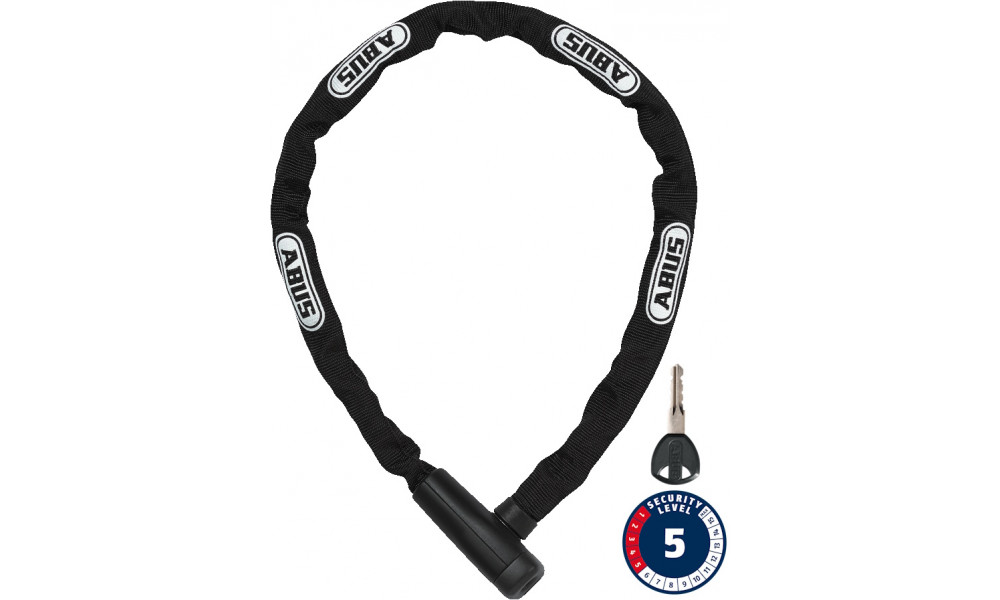 Atslēga Abus Steel-O-Chain 5805K/75 black 