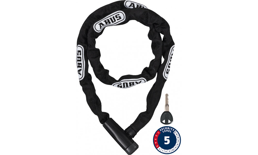 Atslēga Abus Steel-O-Chain 5805K/110 black 