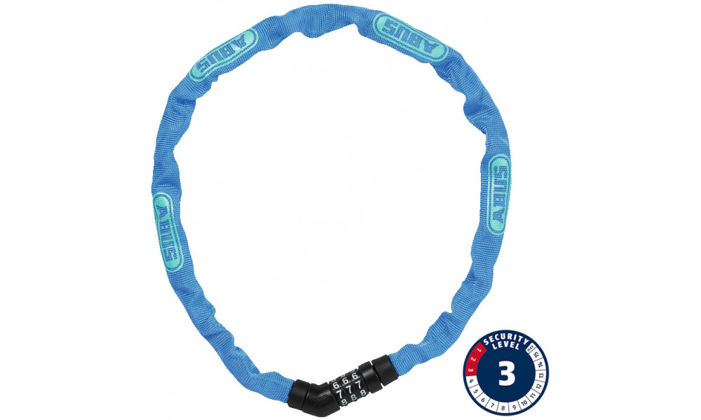 Atslēga Abus Steel-O-Chain 4804C/75 blue 