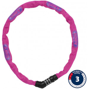 Atslēga Abus Steel-O-Chain 4804C/75 pink