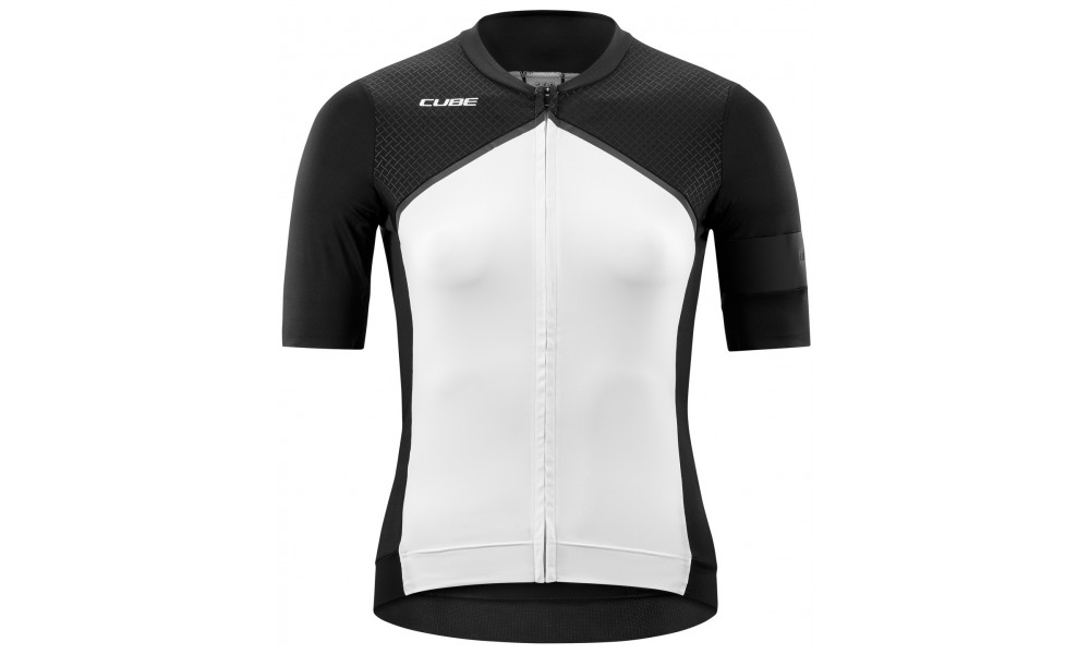 Jersey Cube Blackline WS white'n'black S/S - 1
