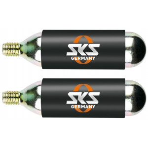 Saspiesta gaisa CO2 balons SKS for pump Airbuster (2x24g), threaded