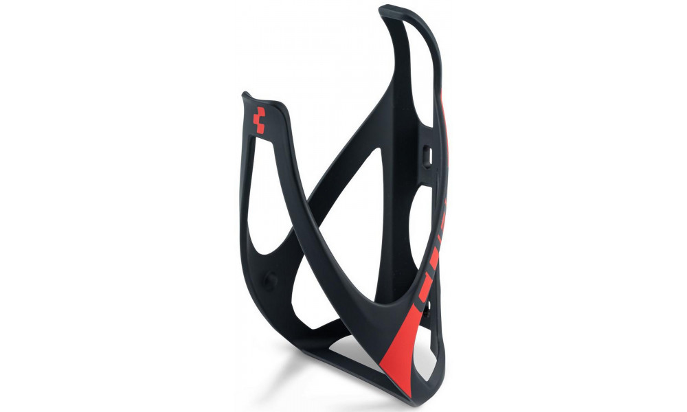 Pudeles turētājs Cube HPP matt black'n'red 