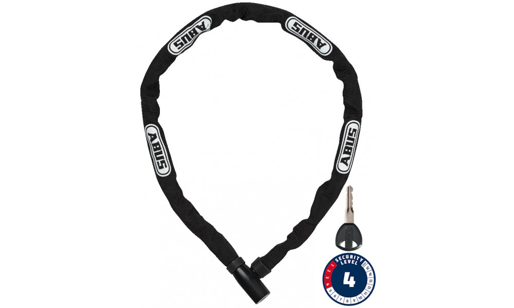 Atslēga Abus Steel-O-Chain 4804K/75 BK 