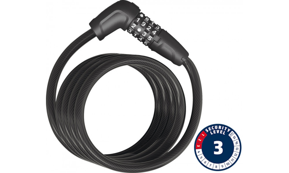 Atslēga Abus Numero 5510C/180 BK 