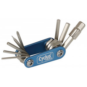 Instruments Cyclus Tools Mini 9in1 Multitool foldable (720637)