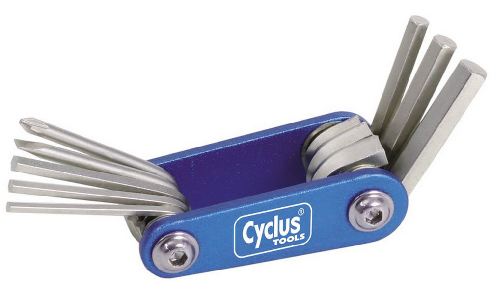 Instruments Cyclus Tools Mini 9in1 Multitool foldable (720637) - 2