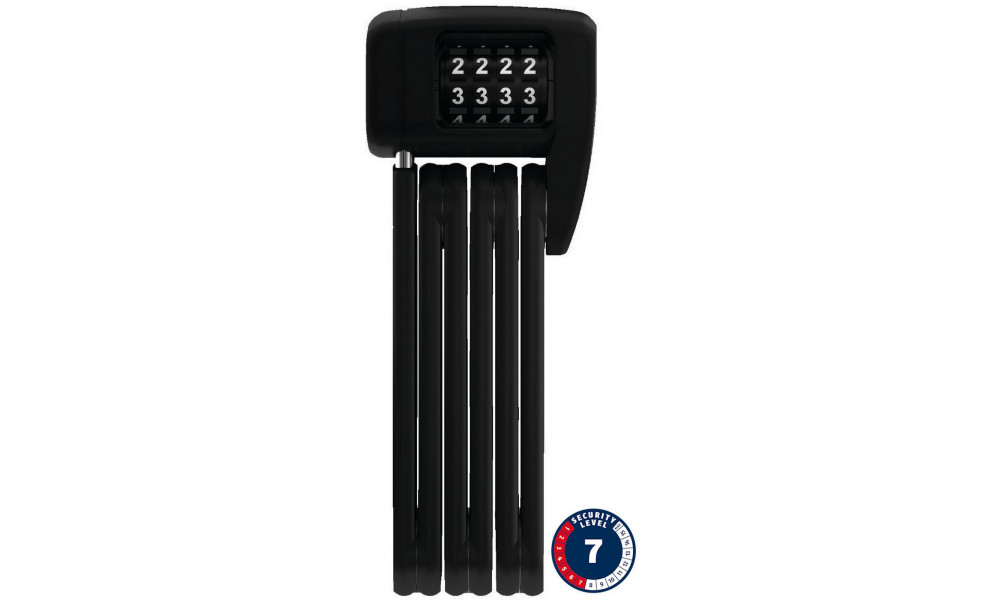 Atslēga Abus Bordo Combo Lite Mini 6055C/60 black SH - 1