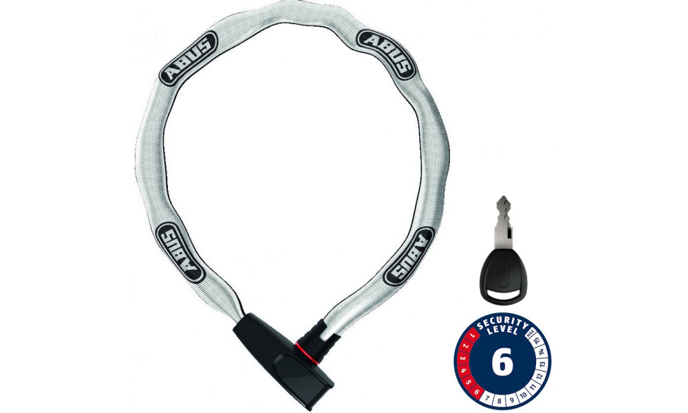Atslēga Abus 6806K/85 reflective (square chain) 