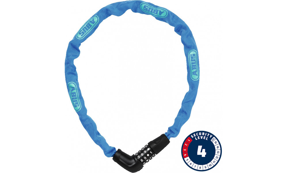 Atslēga Abus Steel-O-Chain 5805C/75 blue 