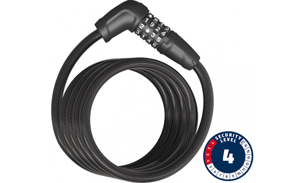 Atslēga Abus Tresor 6512C/180 black 