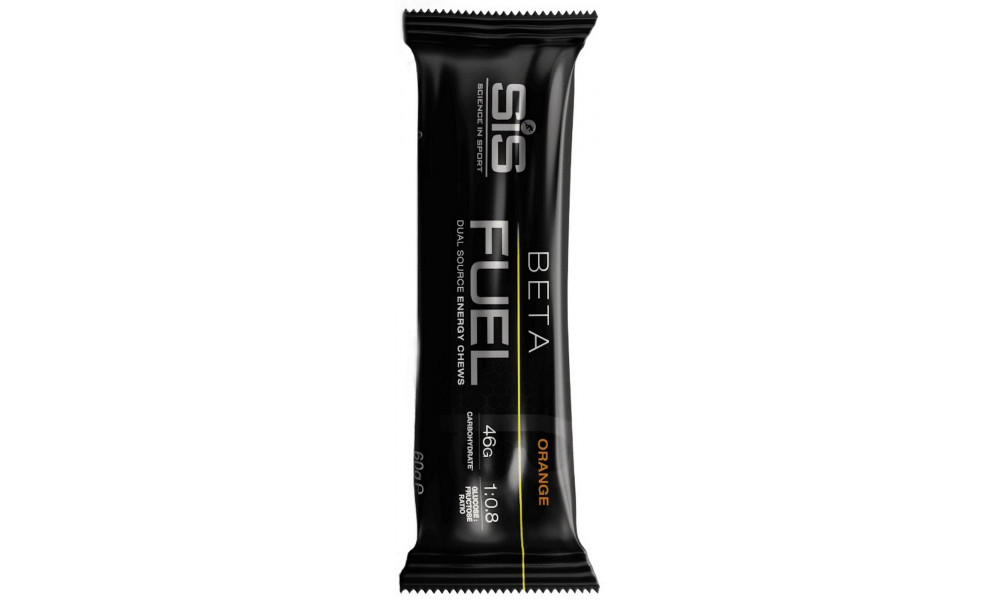 Enerģijas batoniņš SiS Beta Fuel Energy Chew Orange 60g - 1