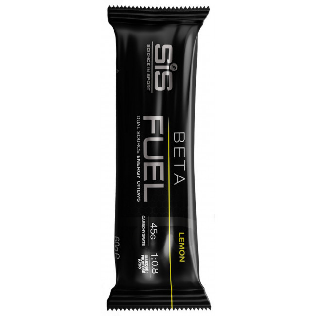 Enerģijas batoniņš SiS Beta Fuel Energy Chew Lemon 60g