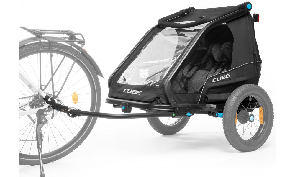 Velo piekabe Cube Double CMPT black - 4
