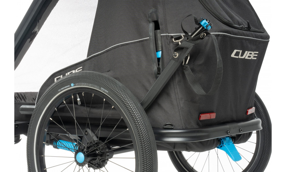 Velo piekabe Cube Double CMPT black - 5