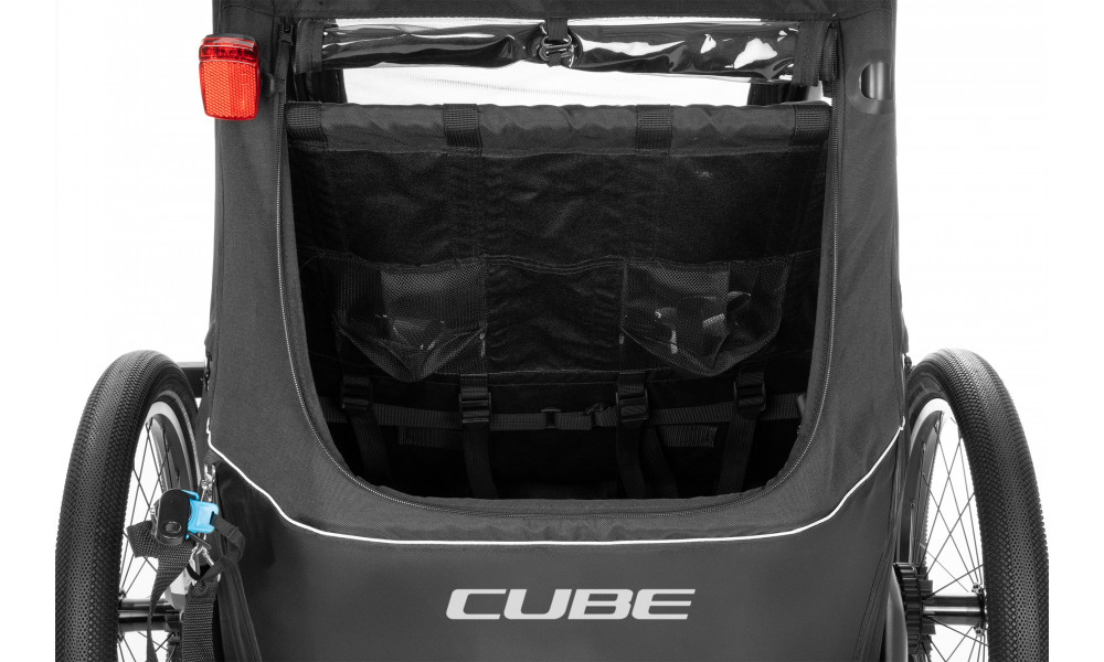 Velo piekabe Cube Double CMPT black - 11