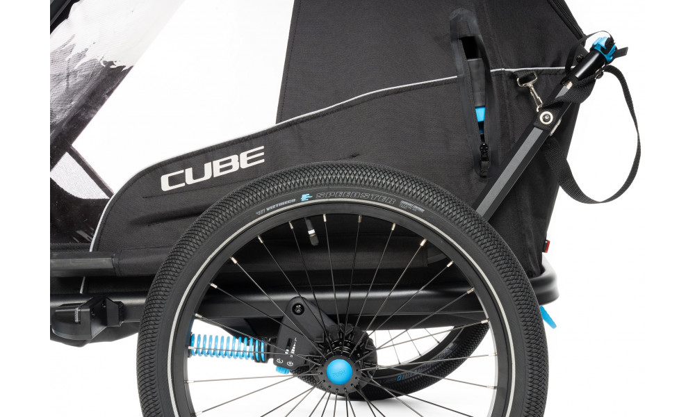 Velo piekabe Cube Double CMPT black - 13