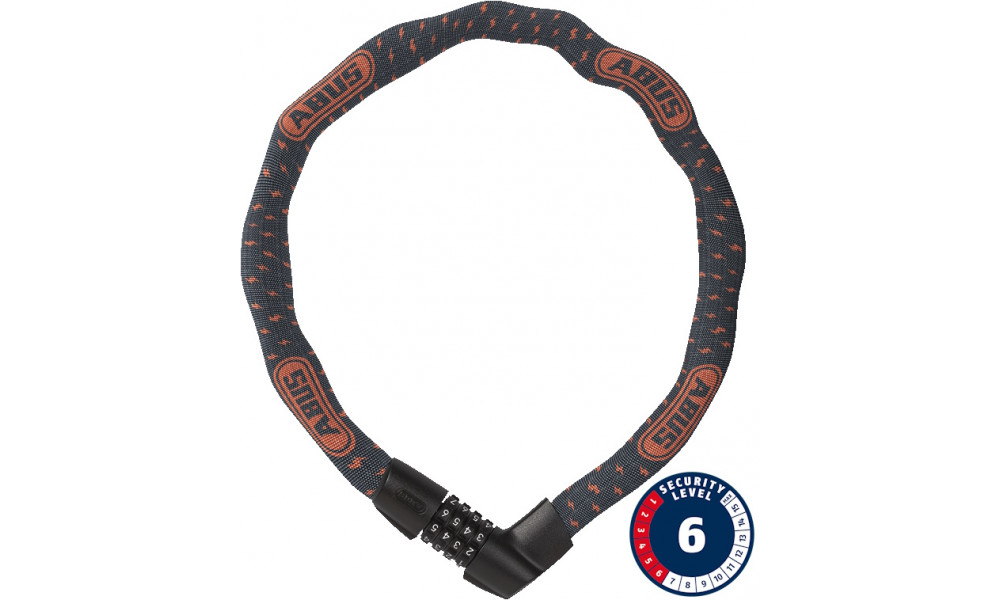 Atslēga Abus Tresor 1385/75 grey lightning 