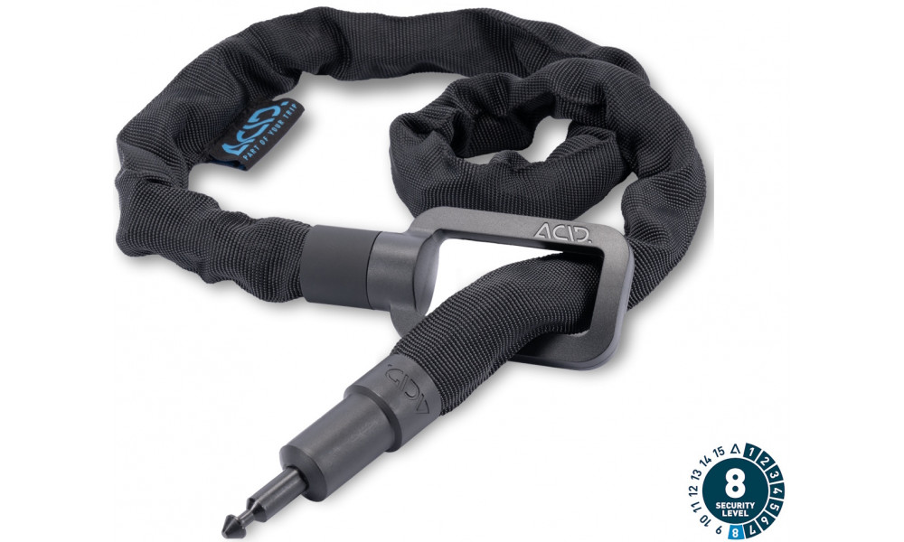 Ķēde slēdzenei ACID Pro 100 Extension 6x1000mm for Latch 6078 