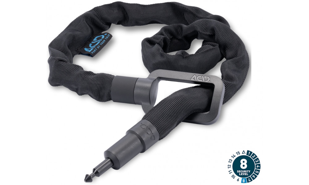 Ķēde slēdzenei ACID Pro 150 Extension 6x1500mm for Latch 6078 