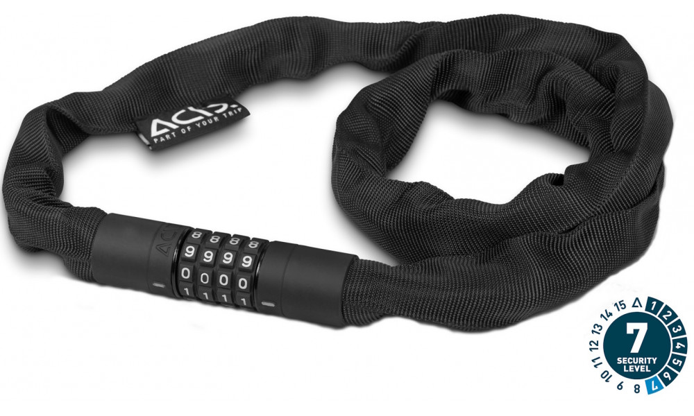 Atslēga ACID chain combination Corvid C120 6x1200mm black - 1