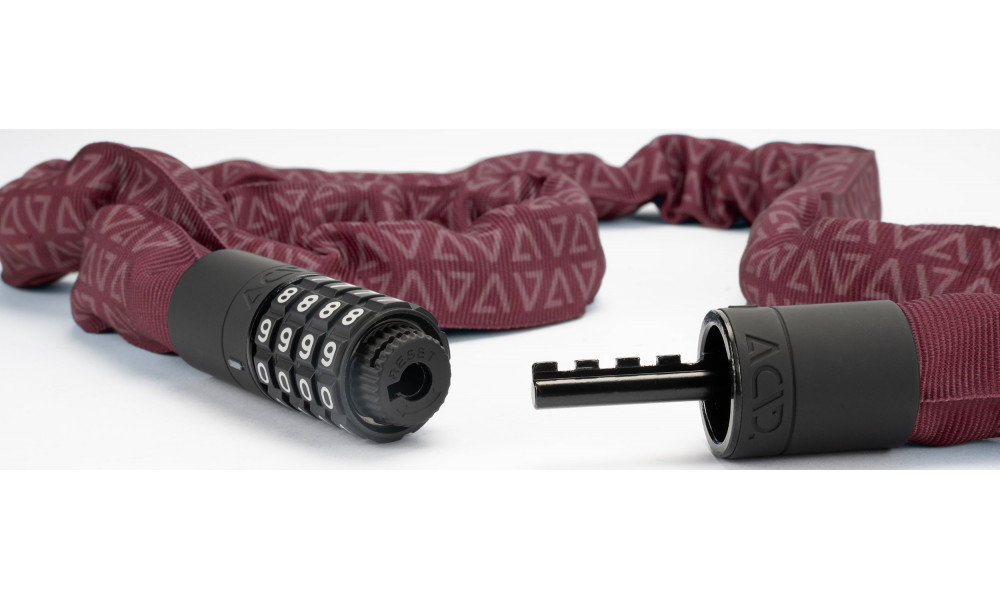 Atslēga ACID chain combination Corvid C120 6x1200mm red - 3