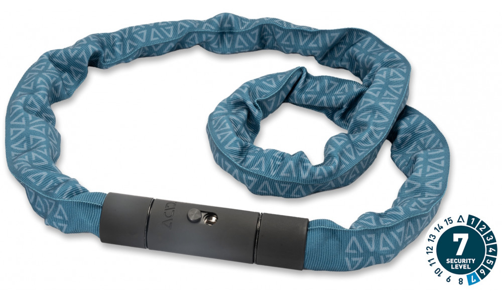 Atslēga ACID chain Corvid K120 6x1200mm blue - 1